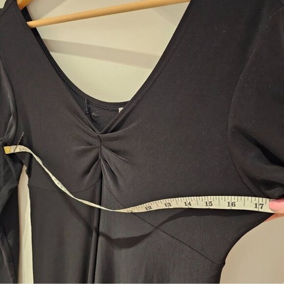 Sympli Black Stretch Dress 10 - Picture 5 of 8